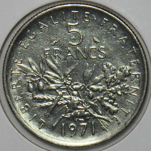 France 1971 5 Francs 151836 combine shipping