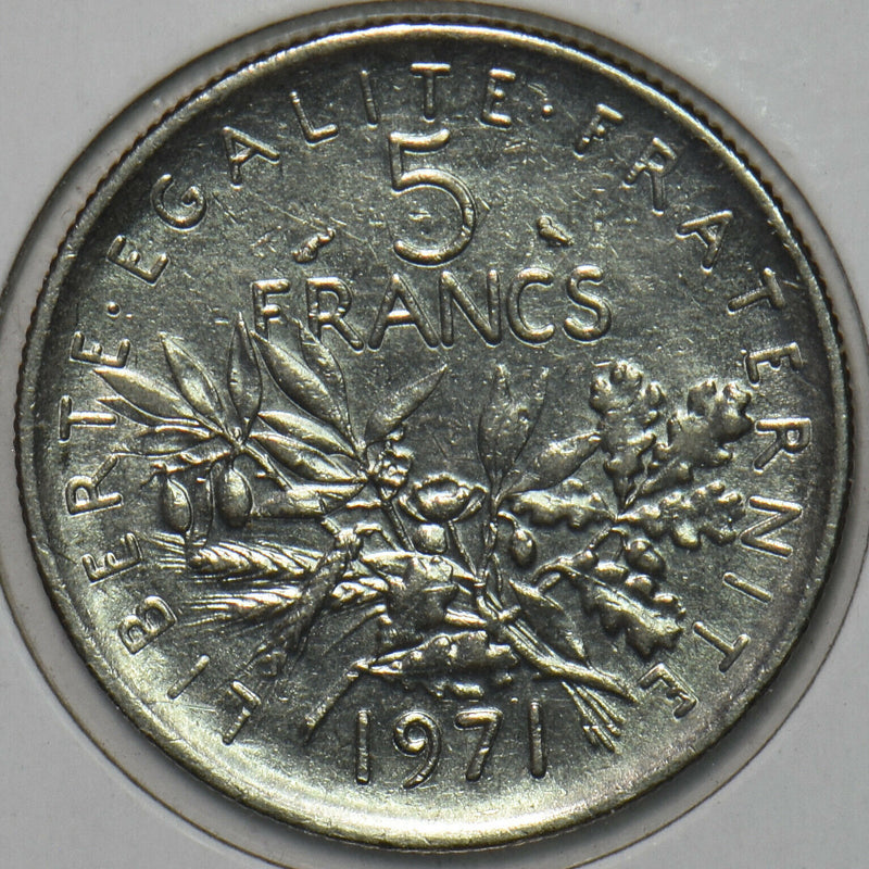 France 1971 5 Francs 151836 combine shipping