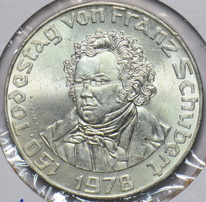 Austria 1978 KM 2937 50 Schilling UNC 293901 combine shipping