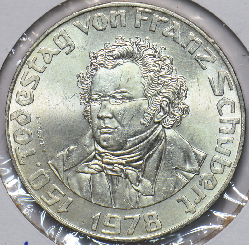 Austria 1978 KM 2937 50 Schilling UNC 293901 combine shipping