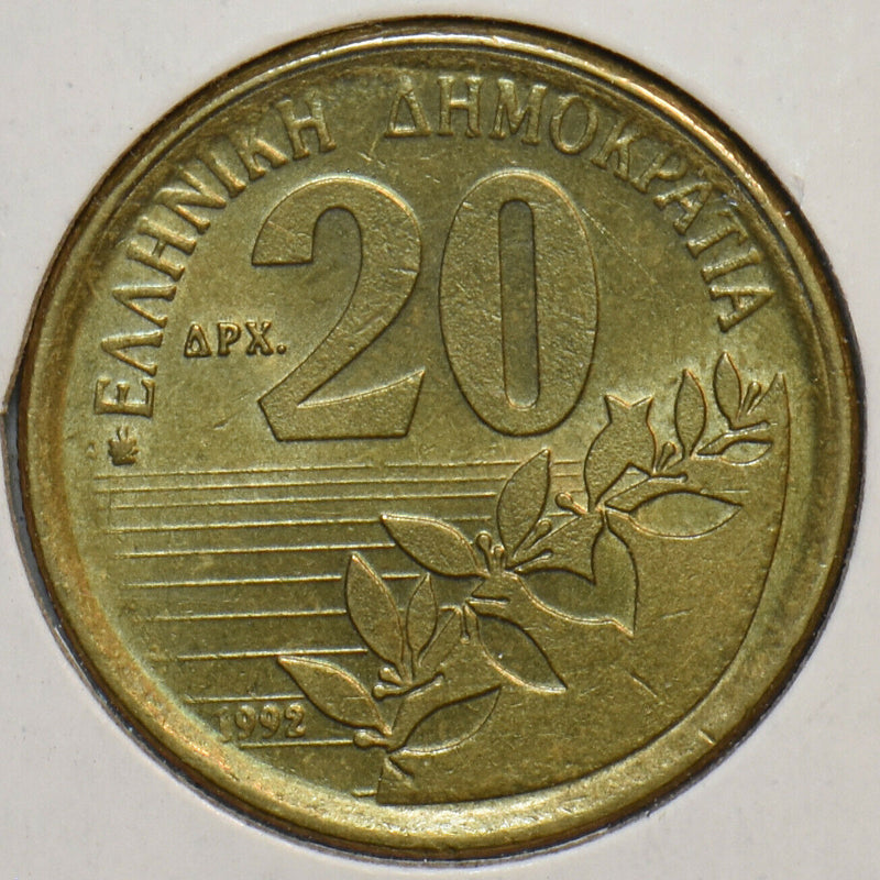 Greece 1992 20 Drachmai 151868 combine shipping