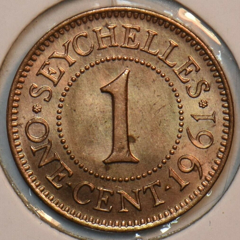 Seychelles 1961 Cent 195970 combine shipping