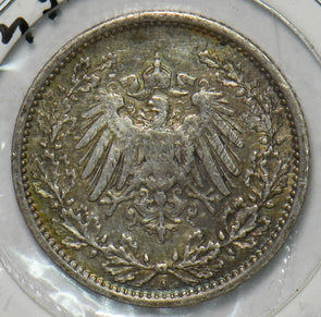 Germany 1915 1/2 Mark Eagle animal Deutsches Reich 151846 combine shipping