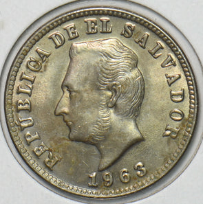 El Salvador 1963 5 Centavos 296993 combine shipping