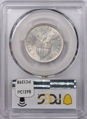 Philippines 1920 50 Centavos Eagle animal PCGS AU 58 PC1398 combine shipping