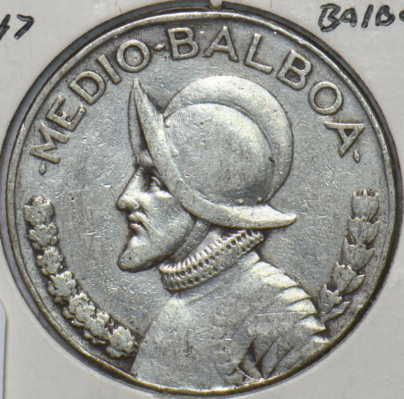 Panama 1947 1/2 Balboa 296424 combine shipping