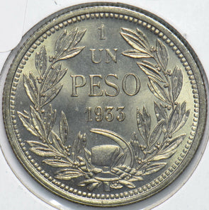 Chile 1933 Peso Vulture animal 293309 combine shipping