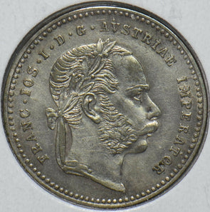 Austria 1869 20 Kreuzer Eagle animal 195139 combine shipping