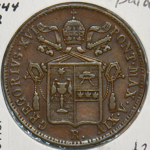 Vatican 1844 R Baiocco 491187 combine shipping
