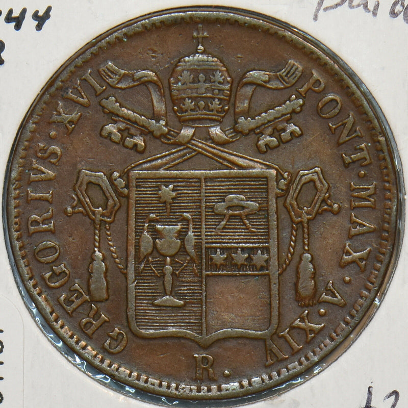 Vatican 1844 R Baiocco 491187 combine shipping