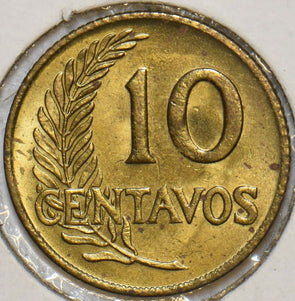 Peru 1961 10 Centavos 196710 combine shipping