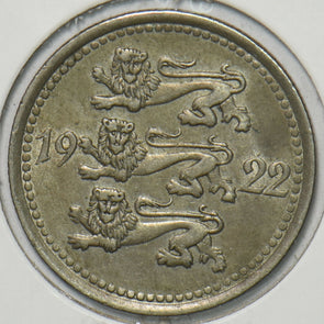 Estonia 1922 5 Marka Lion animal 297010 combine shipping