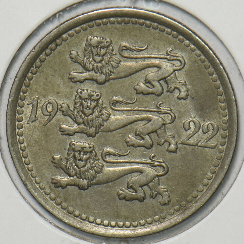 Estonia 1922 5 Marka Lion animal 297010 combine shipping