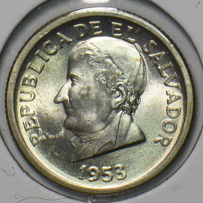 El Salvador 1953 25 Centavos 296989 combine shipping