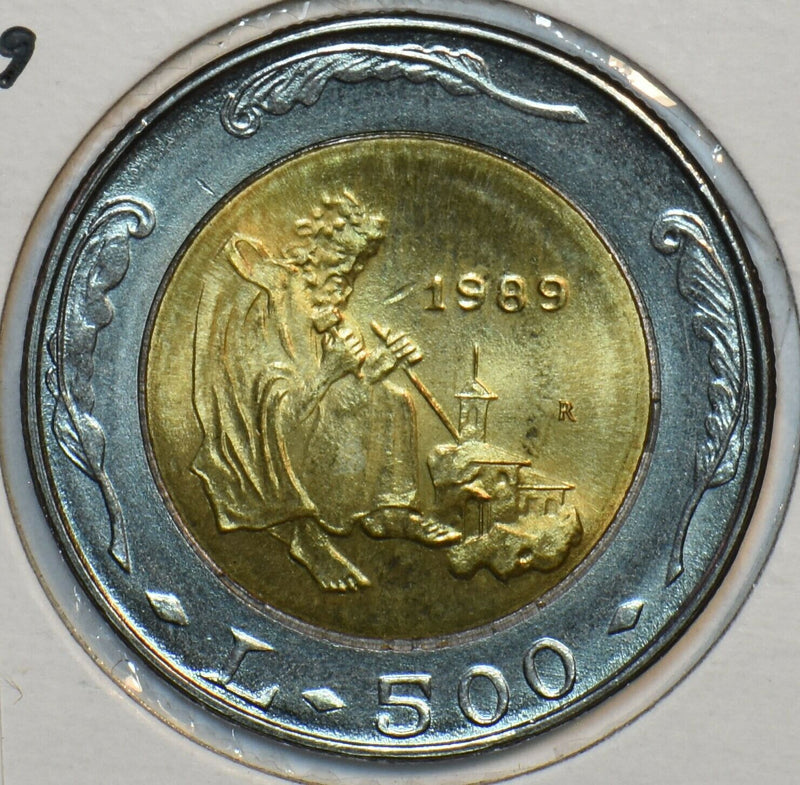 San Marino 1989 500 Lire 195997 combine shipping