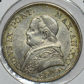 Italy 1866 Papel States Lira 491124 combine shipping
