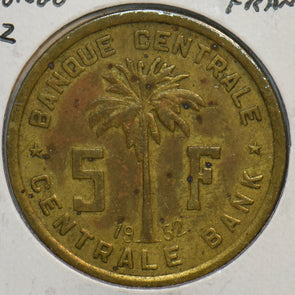 Belgium Congo 1952 5 Francs 195910 combine shipping