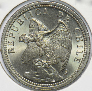 Chile 1933 Peso Vulture animal 293308 combine shipping