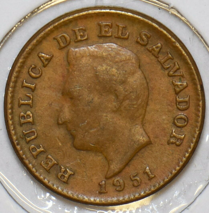 El Salvador 1951 Centavo 152109 combine shipping