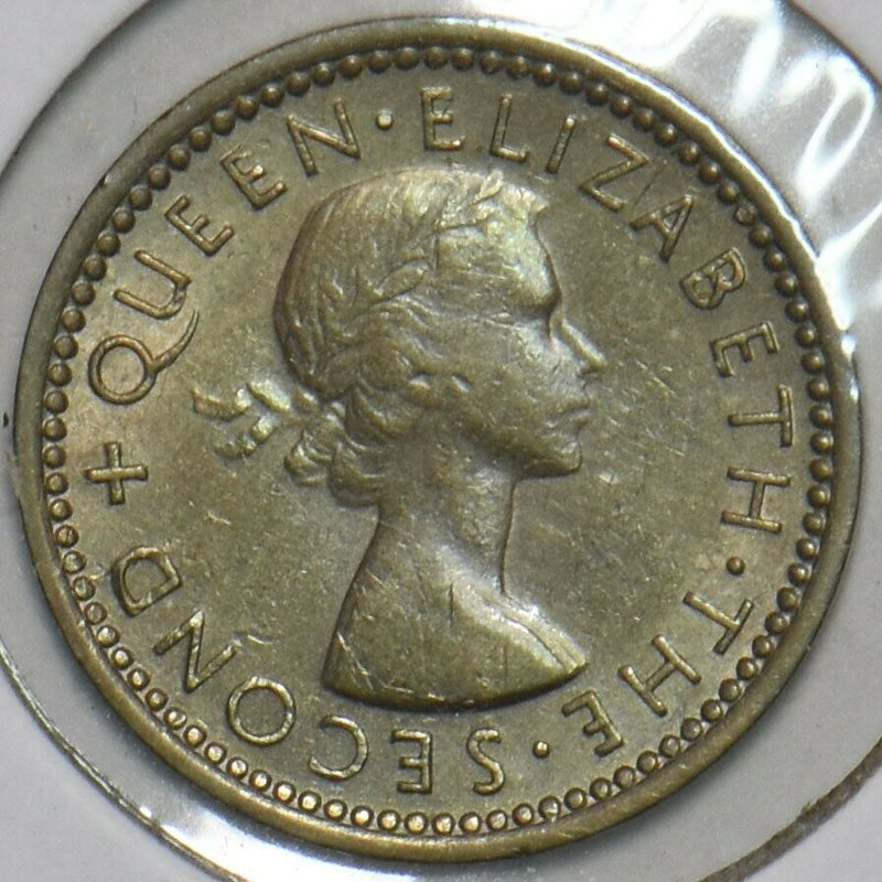 New Zealand 1953 3 Pence 152392 combine shipping