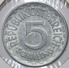 Austria 1952 5 Schilling Eagle animal 195214 combine shipping