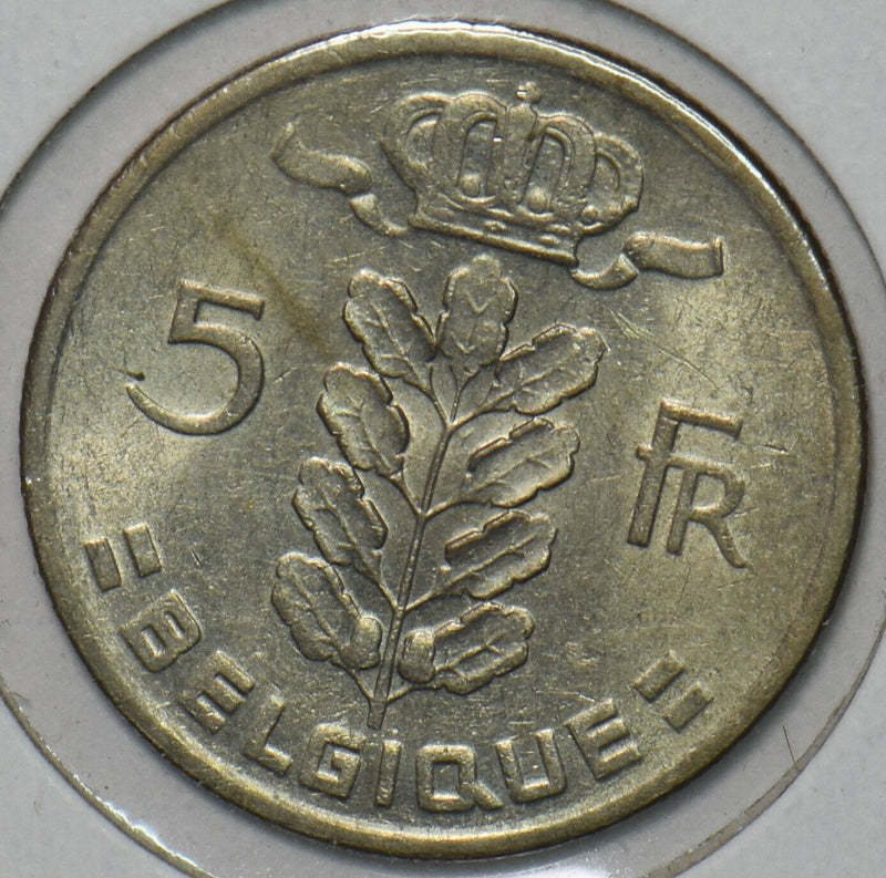 Belgium 1963 5 Francs 195863 combine shipping