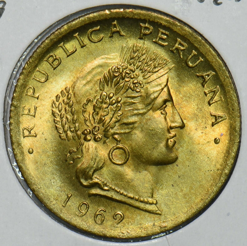 Peru 1962 20 Centavos 196602 combine shipping