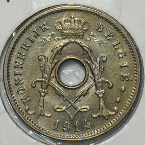 Belgium 1914 5 Centimes Ch BU 195897 combine shipping