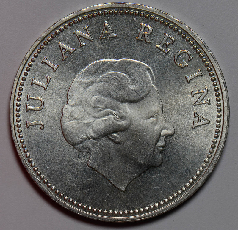 Netherlands 1973  10 Gulden XF~AU the one you receive is in the same grade but d