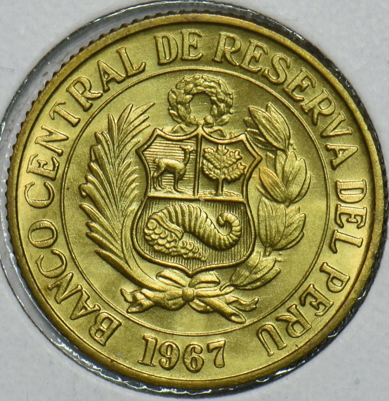 Peru 1967 25 Centavos 196562 combine shipping