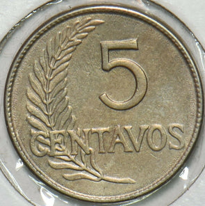 Peru 1918 5 Centavos UNC 196619 combine shipping