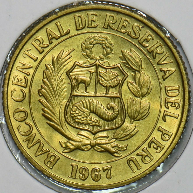 Peru 1967 25 Centavos 196581 combine shipping