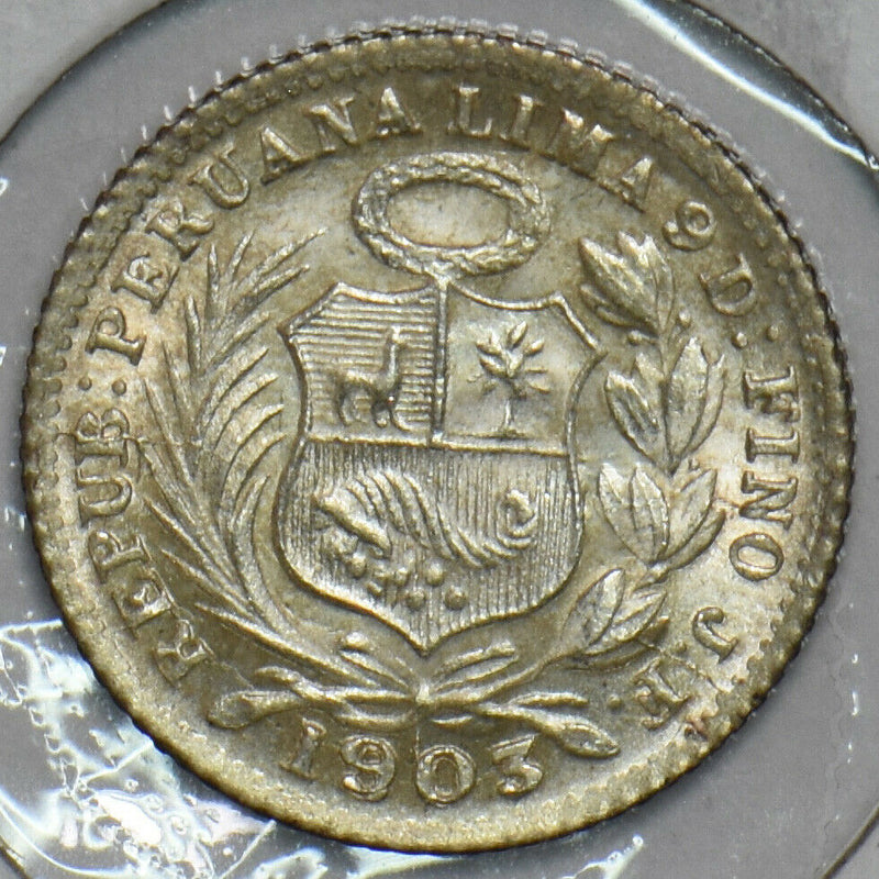 Peru 1903 1/2 Dino 491129 combine shipping