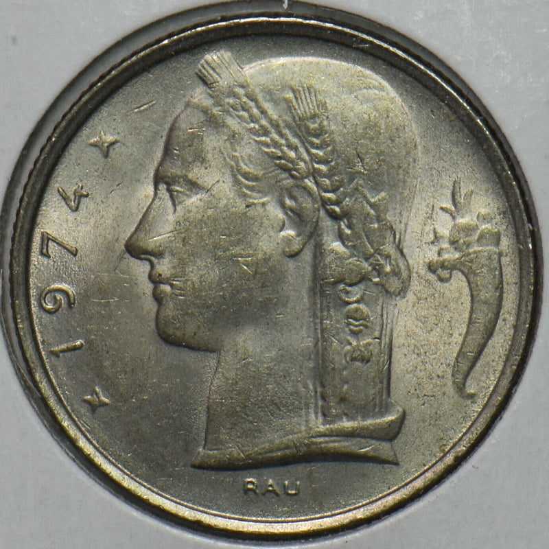 Belgium 1974 5 Francs 195853 combine shipping