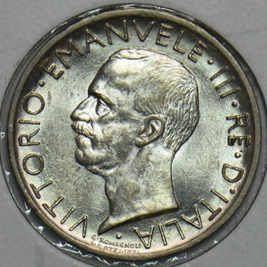 Italy 1927 5 Lire Eagle animal 491042 combine shipping