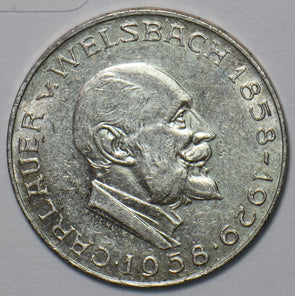 Austria 1958 25 Schilling 151522 combine shipping