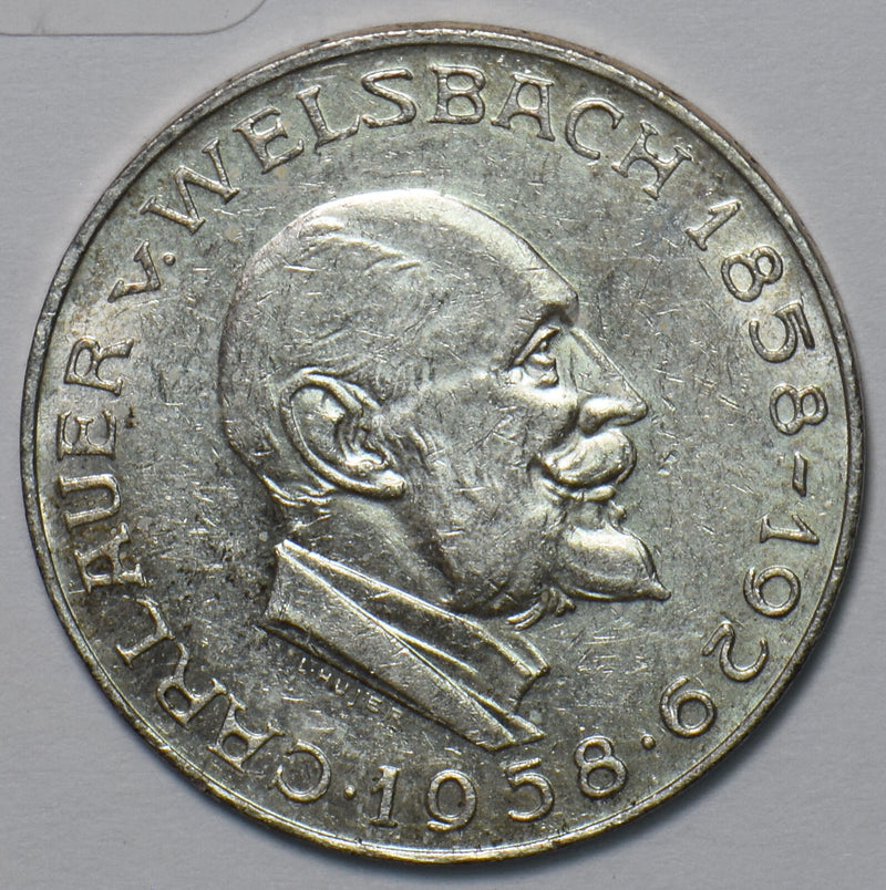 Austria 1958 25 Schilling 151522 combine shipping