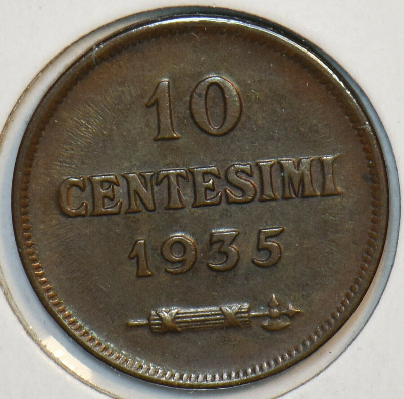 San Marino 1935 10 Centesimi 195988 combine shipping