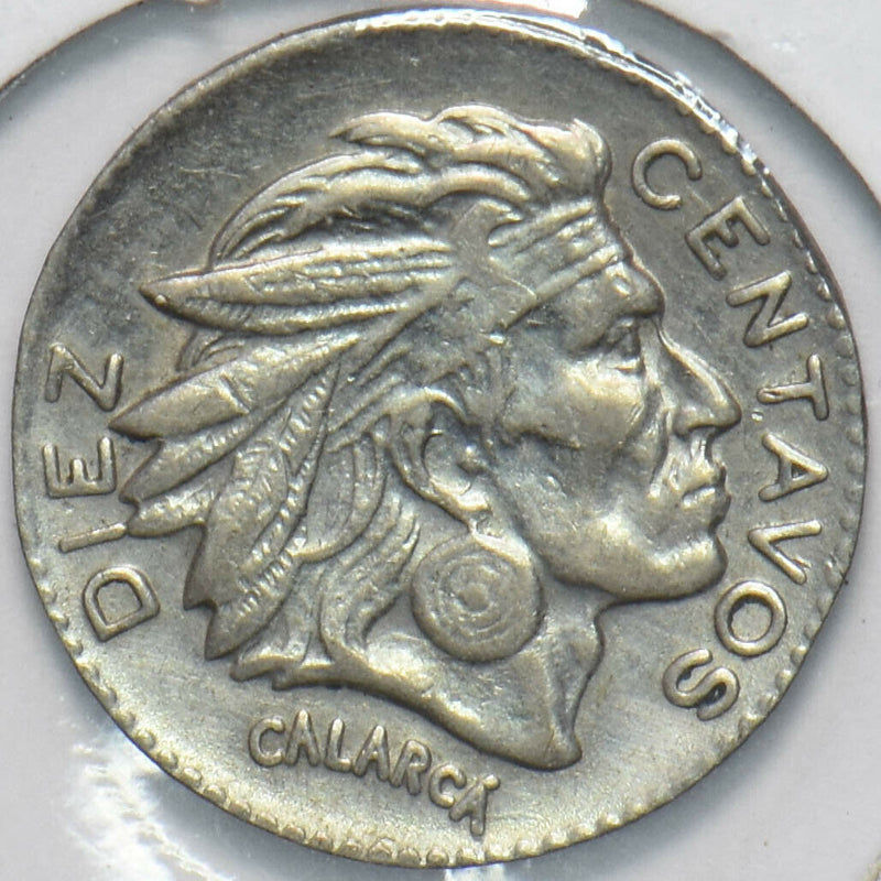 Colombia 1954 10 Centavos 293503 combine shipping