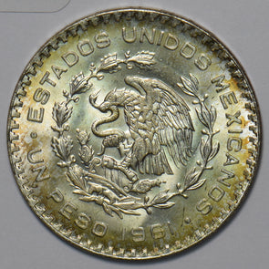 Mexico 1961 Peso Eagle animal 297272 combine shipping