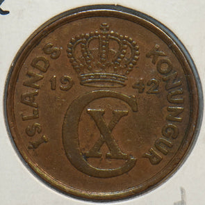 Iceland 1942 5 Aurar 151778 combine shipping