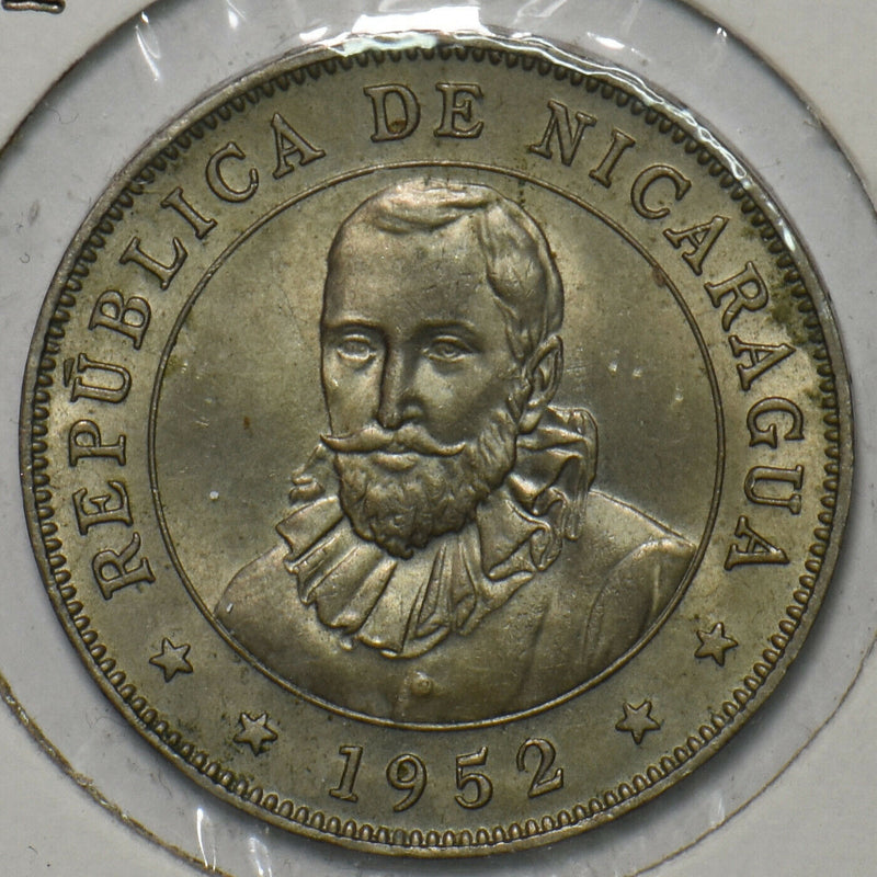 Nicaragua 1952 50 Centavos 297248 combine shipping