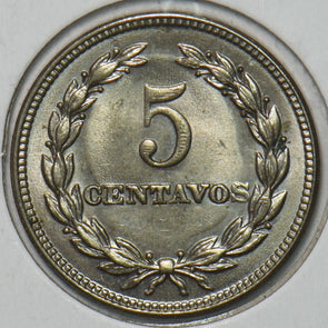El Salvador 1967 5 Centavos 296997 combine shipping