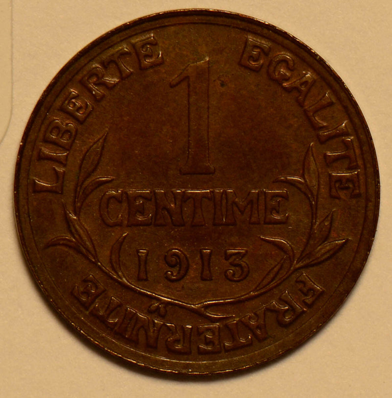 Italy 1913  Cent  centesimi I0187 combine shipping