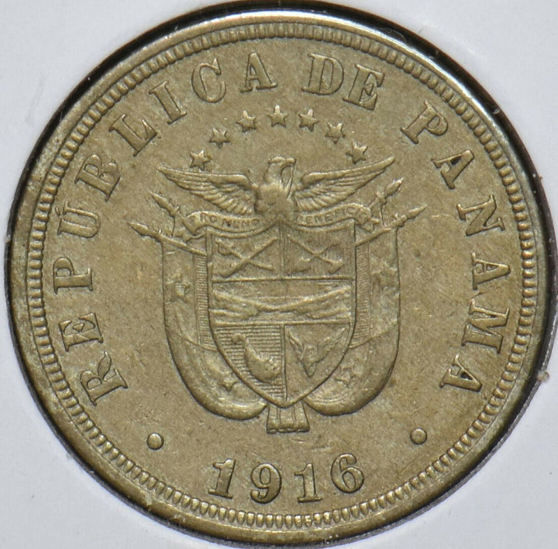 Panama 1916 2 1/2 Centesimos Eagle animal 151480 combine shipping