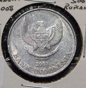 Indonesia 2003 500 Rupiah  901340 combine shipping