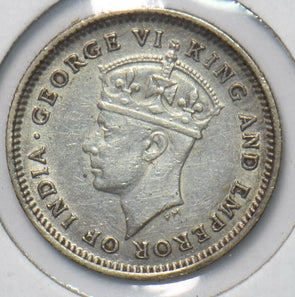 British Guiana 1943 4 pence George VI 293654 combine shipping