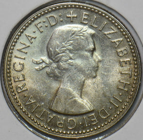 Australia 1960 Shilling Merino animal 195137 combine shipping