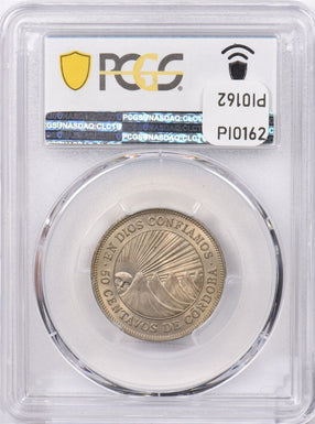 Nicaragua 1954 50 Centavos PCGS MS 65 KM-19.1 PI0162 combine shipping