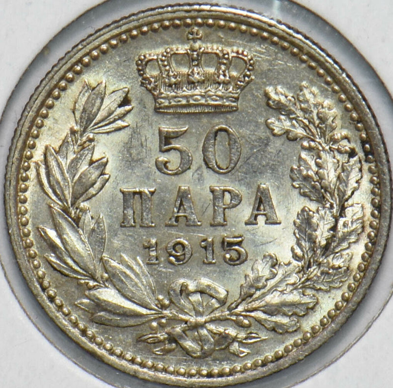 Serbia 1915 50 Para Netap I 293378 combine shipping